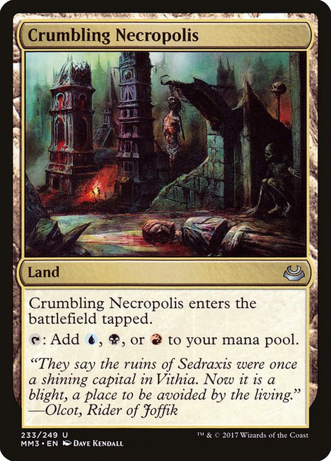 Crumbling Necropolis (MM3) (Foil) (#233)