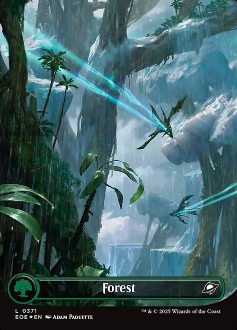 Forest (EOE) (GalaxyFoil) (Borderless) (#371)