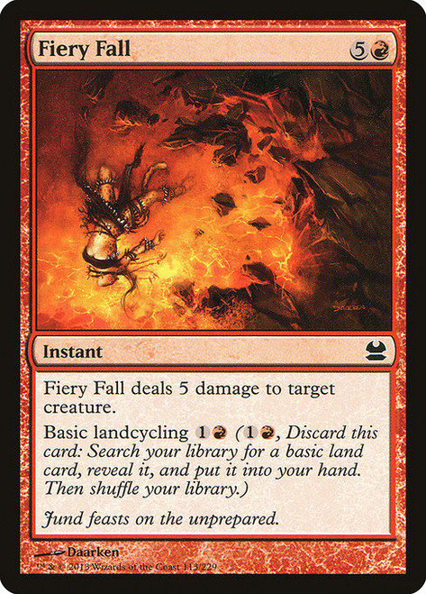 Fiery Fall (MMA) (Foil) (#113)