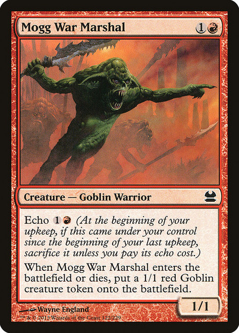 Mogg War Marshal (MMA) (Foil) (#122)