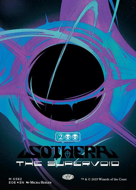 Sothera, the Supervoid (EOE) (Singularity Foil) (Borderless) (#382)