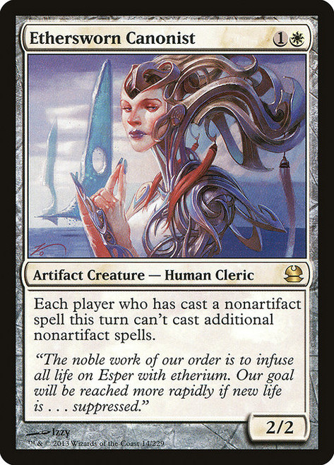 Ethersworn Canonist (MMA) (Foil) (#14)