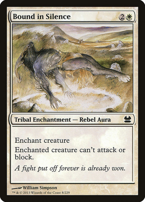 Bound in Silence (MMA) (Foil) (#8)