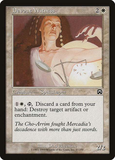 Devout Witness (MMQ) (Foil) (#17)