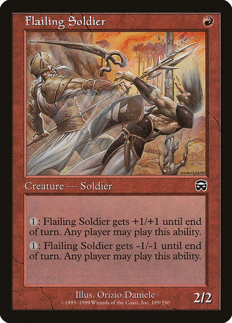 Flailing Soldier (MMQ) (Foil) (#189)