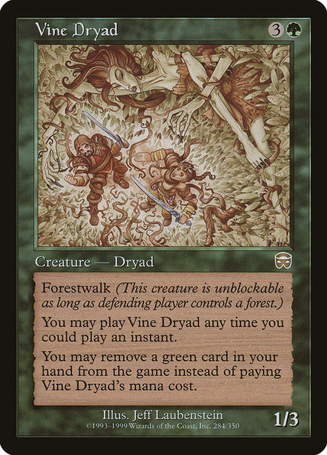 Vine Dryad (MMQ) (Foil) (#284)