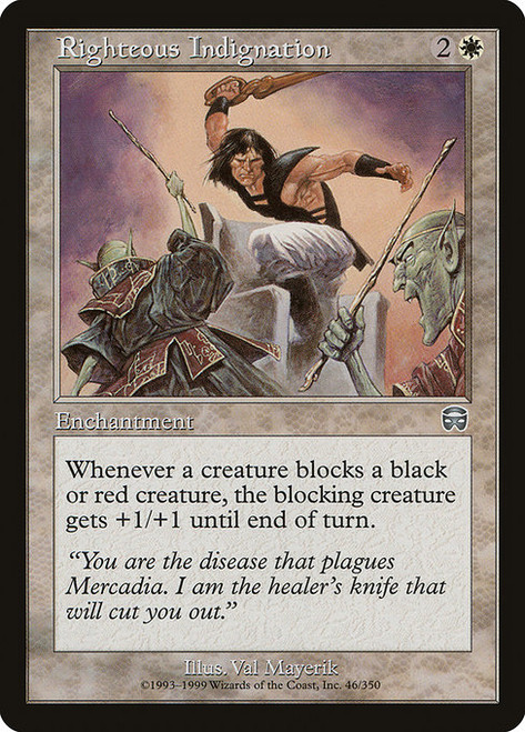 Righteous Indignation (MMQ) (Foil) (#46)