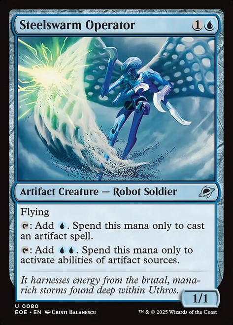 Steelswarm Operator (EOE) (Foil) (#80)