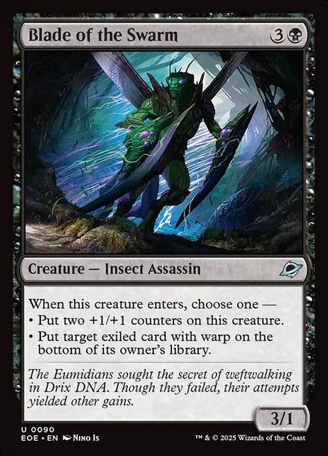 Blade of the Swarm (EOE) (Foil) (#90)