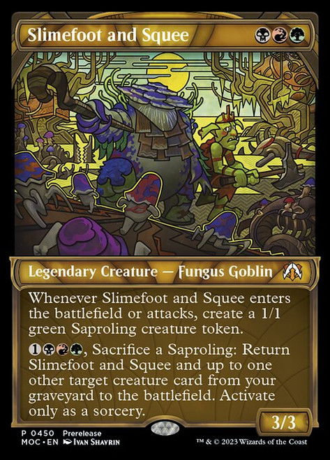 Slimefoot and Squee (MOC) (Foil) (Showcase) (#450)