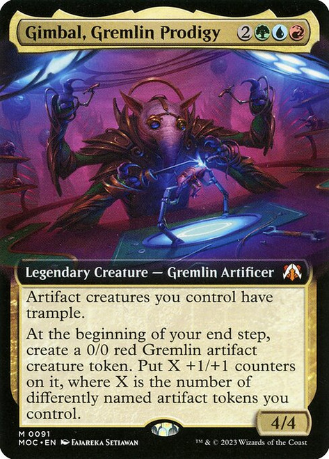 Gimbal, Gremlin Prodigy (MOC) (Extended Art) (#91)