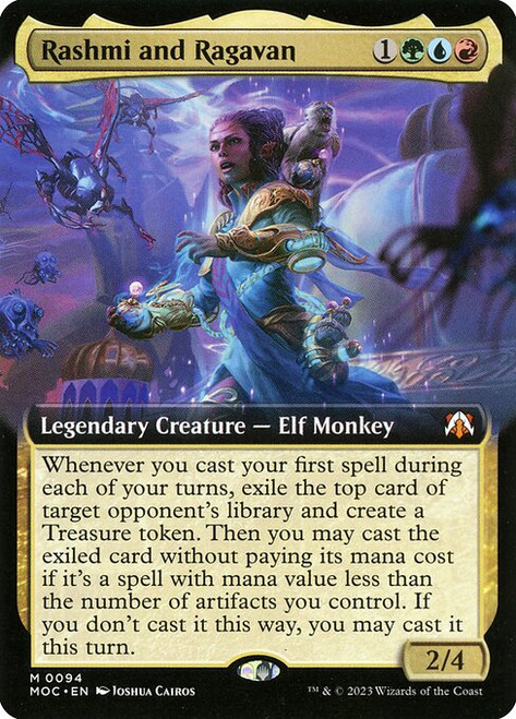 Rashmi and Ragavan (MOC) (Foil) (Extended Art) (#94)