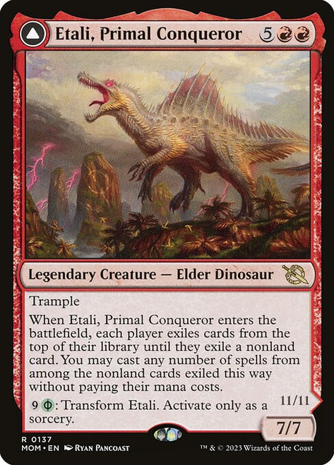 Etali, Primal Conqueror // Etali, Primal Sickness (MOM) (Foil) (#137)