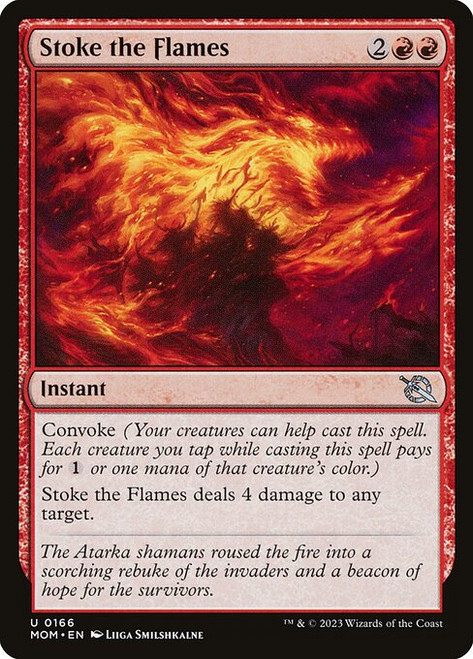 Stoke the Flames (MOM) (Foil) (#166)