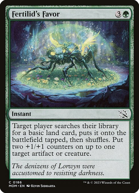 Fertilid's Favor (MOM) (Foil) (#186)