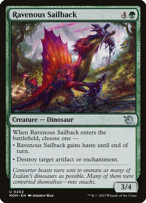 Ravenous Sailback (MOM) (#202)