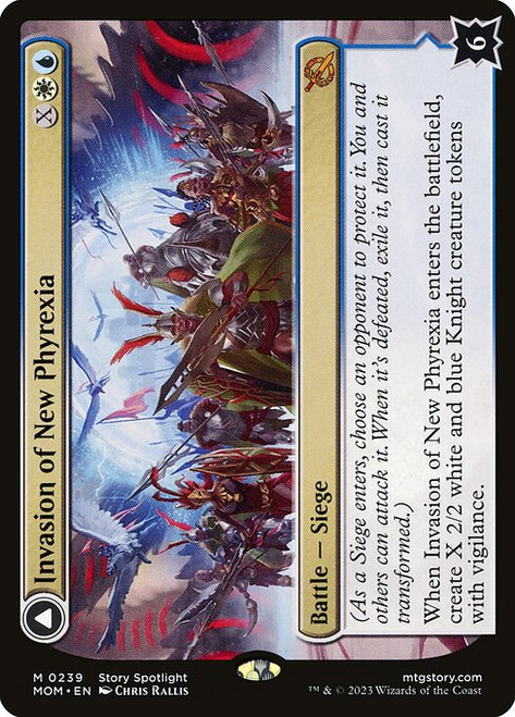 Invasion of New Phyrexia // Teferi Akosa of Zhalfir (MOM) (#239)