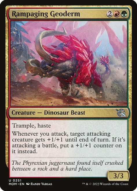 Rampaging Geoderm (MOM) (Foil) (#251)