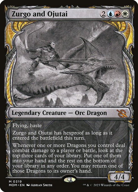 Zurgo and Ojutai (MOM) (Foil) (Showcase) (#319)