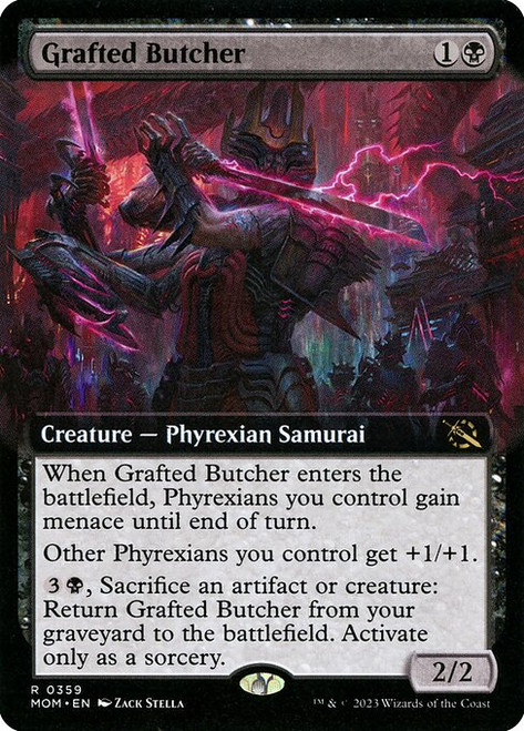Grafted Butcher (MOM) (Foil) (Extended Art) (#359)