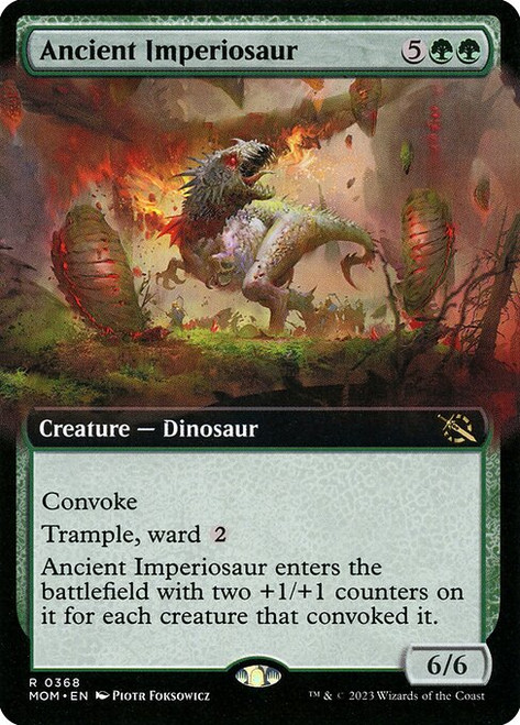 Ancient Imperiosaur (MOM) (Extended Art) (#368)