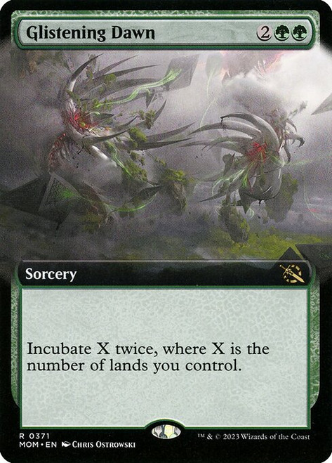 Glistening Dawn (MOM) (Foil) (Extended Art) (#371)