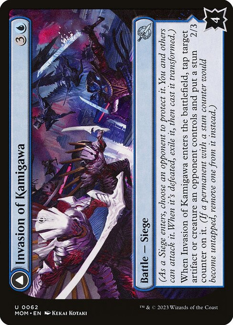 Invasion of Kamigawa // Rooftop Saboteurs (MOM) (Foil) (#62)