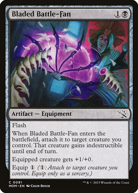 Bladed Battle-Fan (MOM) (Foil) (#91)