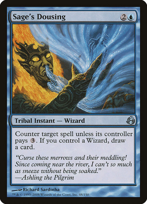 Sage's Dousing (MOR) (Foil) (#48)