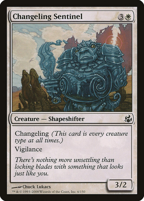 Changeling Sentinel (MOR) (Foil) (#6)