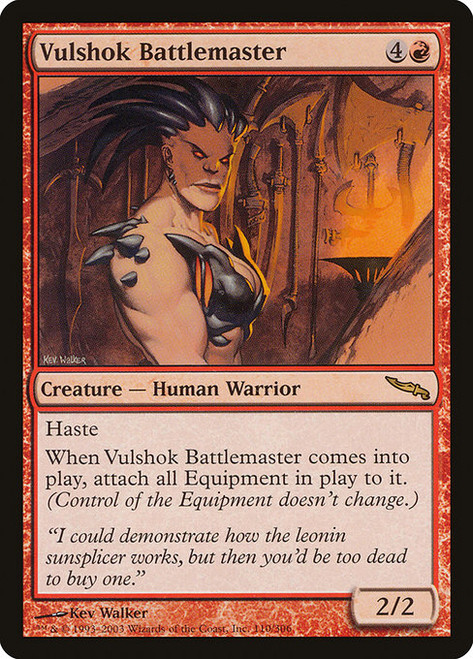 Vulshok Battlemaster (MRD) (Foil) (#110)