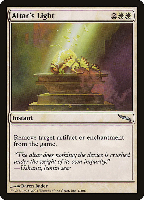Altar's Light (MRD) (#1)