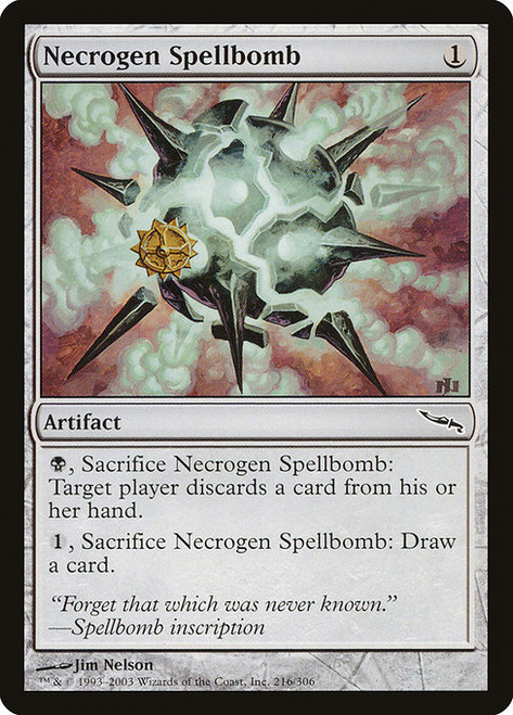 Necrogen Spellbomb (MRD) (Foil) (#216)
