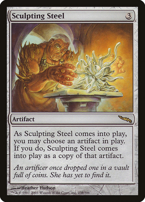 Sculpting Steel (MRD) (Foil) (#238)