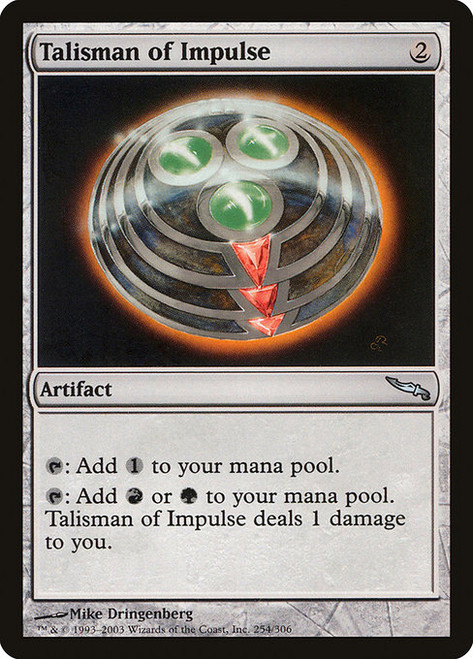 Talisman of Impulse (MRD) (Foil) (#254)