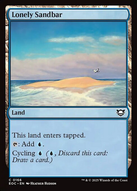 Lonely Sandbar (EOC) (Foil) (#166)