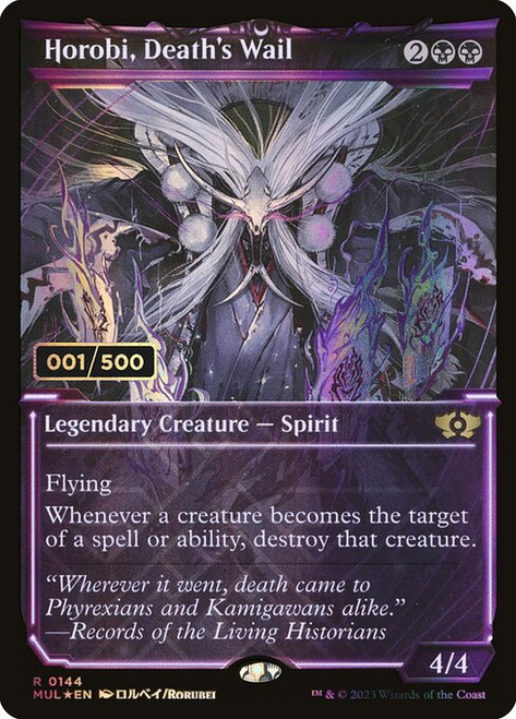 Horobi, Death's Wail (MUL) (Double Rainbow) (Full Art) (#144z)