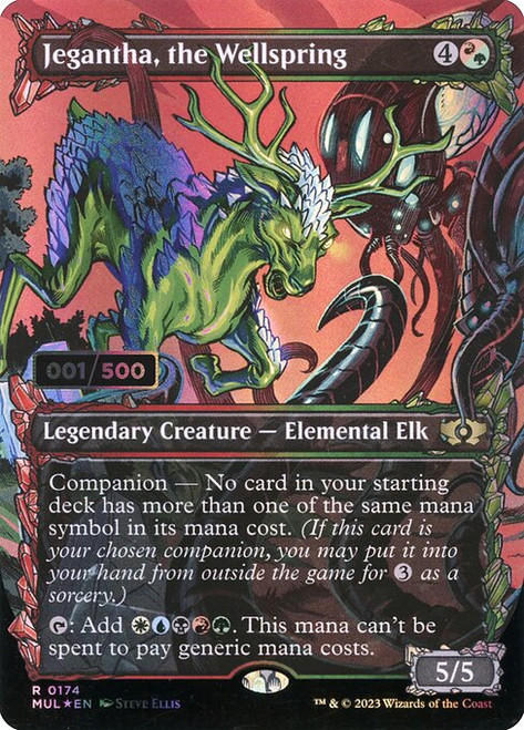 Jegantha, the Wellspring (MUL) (Double Rainbow) (Full Art) (#174z)