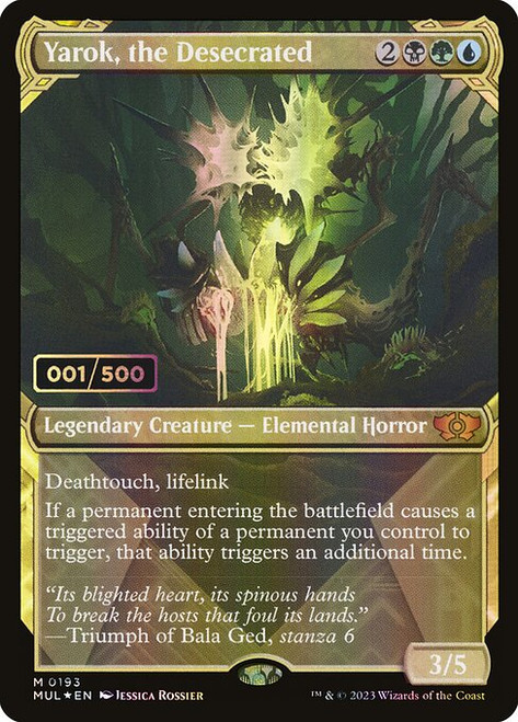 Yarok, the Desecrated (MUL) (Double Rainbow) (Full Art) (#193z)