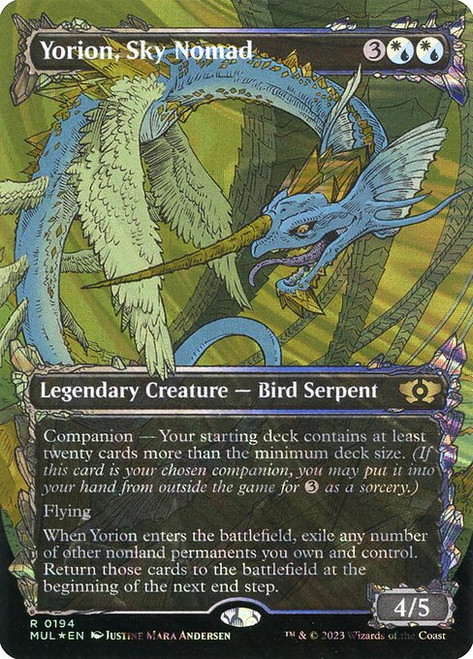 Yorion, Sky Nomad (MUL) (HaloFoil) (Full Art) (#194)