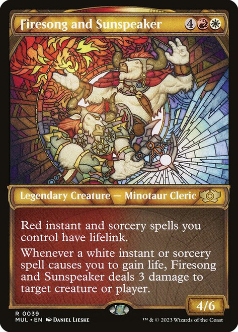 Firesong and Sunspeaker (MUL) (Foil) (Showcase) (#39)