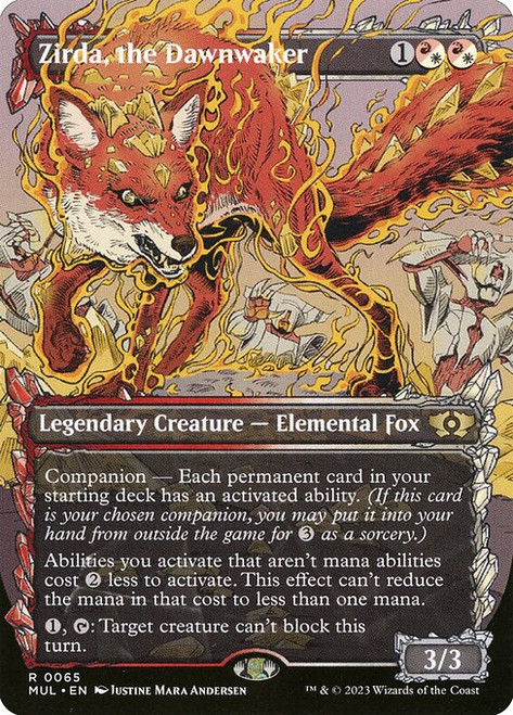 Zirda, the Dawnwaker (MUL) (Foil) (Full Art) (#65)