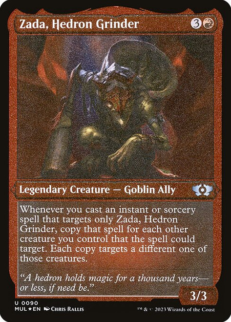 Zada, Hedron Grinder (MUL) (FoilEtched) (#90)