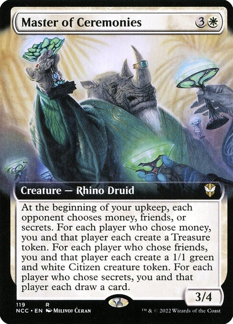 Master of Ceremonies (NCC) (Extended Art) (#119)