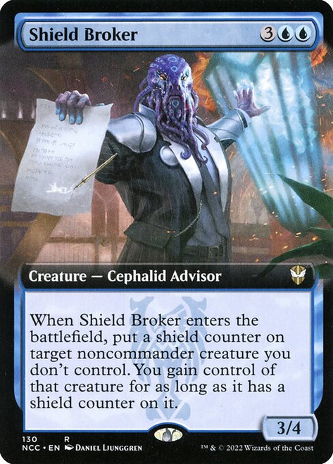 Shield Broker (NCC) (Extended Art) (#130)