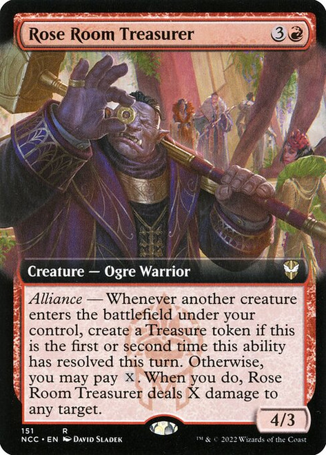 Rose Room Treasurer (NCC) (Extended Art) (#151)