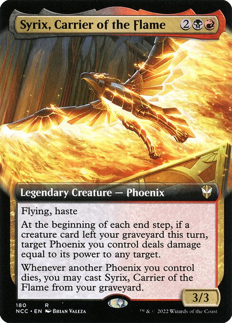 Syrix, Carrier of the Flame (NCC) (Extended Art) (#180)