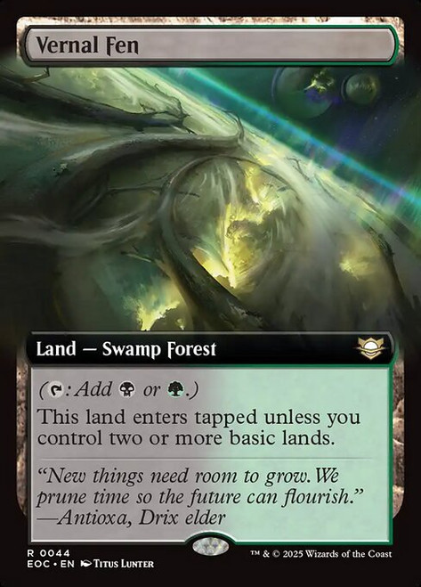 Vernal Fen (EOC) (Foil) (Extended Art) (#44)
