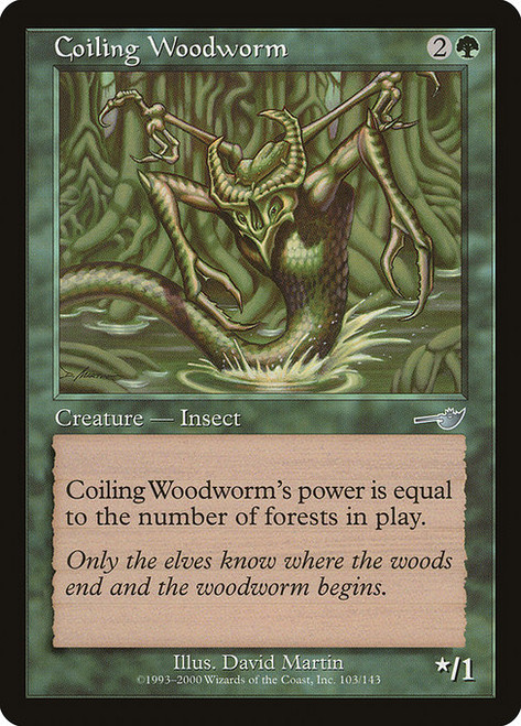 Coiling Woodworm (NEM) (Foil) (#103)