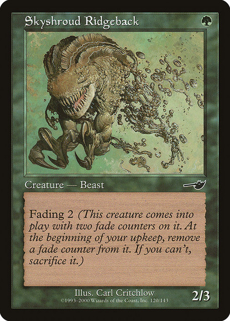 Skyshroud Ridgeback (NEM) (Foil) (#120)